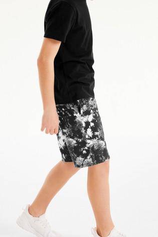 Monochrome Jersey Tie Dye Shorts  ( 3 to 12 yrs) - Allsport