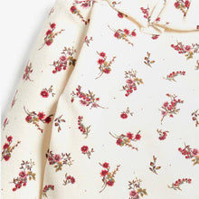 Load image into Gallery viewer, White Floral Collar Top (6mths-5yrs) - Allsport
