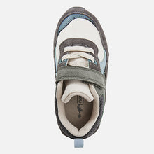 Load image into Gallery viewer, Grey Elastic Lace Trainers (Younger Boys)
