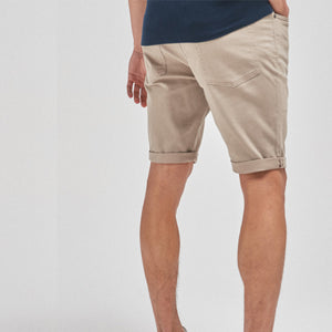 Stone Slim Fit 5 Pocket Chino Shorts - Allsport