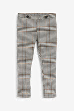 Load image into Gallery viewer, Grey Check Ponte Trousers (3-12yrs) - Allsport
