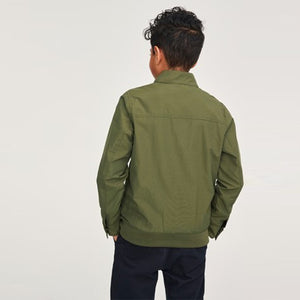 Khaki Green Harrington Jacket (3-12yrs) - Allsport