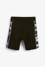 Load image into Gallery viewer, Monochrome Colourblock Camo Shorts And T-Shirt Set - Allsport

