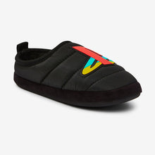 Load image into Gallery viewer, Black PlayStation™ Slippers (Older) - Allsport
