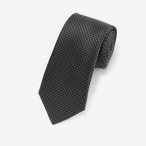 Black / Grey Pattern Tie - Allsport