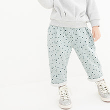 Load image into Gallery viewer, Mint Green Spot Cosy Joggers (3mths-6yrs) - Allsport
