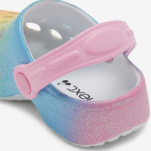 Load image into Gallery viewer, Rainbow Glitter Clogs - Allsport
