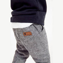Load image into Gallery viewer, Grey Pull-On Lined Trousers (3mths-4yrs) - Allsport
