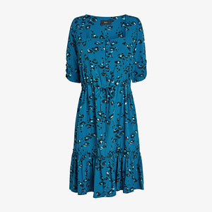 Blue Animal Mini Tea Dress - Allsport