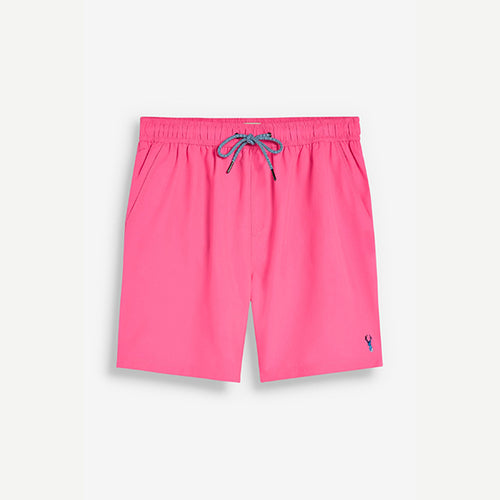 Neon Pink Essential Swim Shorts - Allsport