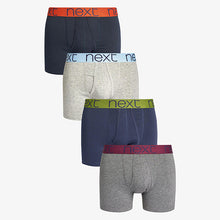 Load image into Gallery viewer, Multi Colour Waistband A-Fronts 4 Pack - Allsport
