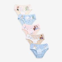 Load image into Gallery viewer, Blue /Pink 5 Pack Frozen Briefs (1.5-8yrs) - Allsport

