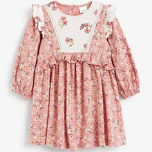Load image into Gallery viewer, Pink Frill Mix Dress (3mths-6yrs) - Allsport
