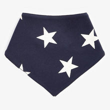 Load image into Gallery viewer, Navy/White 3 Pack Star Dribble Bibs - Allsport
