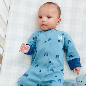 3 Pack Footless Sleepsuits (0mths-18mths)