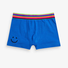 Load image into Gallery viewer, Multi Fluro Smiley 5 Pack Trunks (1.5-16yrs) - Allsport
