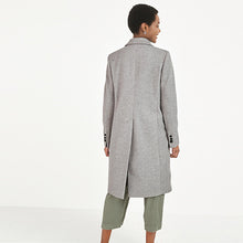 Load image into Gallery viewer, Grey Revere Collar Coat - Allsport
