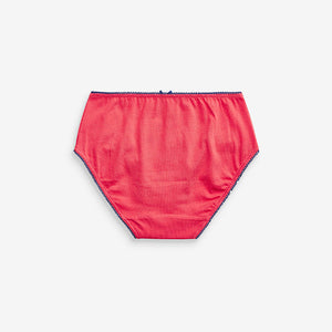 7 Pack Red/Green/ Purple Days of the Week Briefs (1.5-12yrs) - Allsport