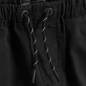 Black Pull-On Shorts (3-12yrs)