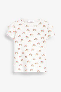 Multi 3 Pack Flamingo Tops  (up to 18 months) - Allsport