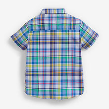 Load image into Gallery viewer, Rainbow Check Cotton Short Sleeve (3mths-5yrs) - Allsport
