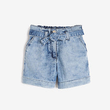 Load image into Gallery viewer, Mid Blue Bermuda Shorts (3-12yrs)

