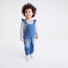 Load image into Gallery viewer, DENIM RBOW DUNGAREE - Allsport
