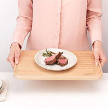 Load image into Gallery viewer, Brabantia Wooden Chopping Board for Meat Profile - Allsport
