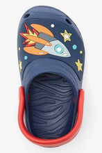 Load image into Gallery viewer, Navy Rocket Clogs - Allsport
