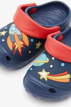 Load image into Gallery viewer, Navy Rocket Clogs - Allsport
