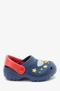 Navy Rocket Clogs - Allsport