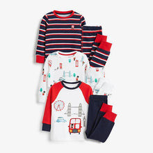 Load image into Gallery viewer, 3 Pack Snuggle Pyjamas (12mths-6yrs) - Allsport
