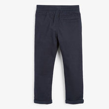 Load image into Gallery viewer, Navy Rib Waist Pull-On Trousers (3-12yrs) - Allsport
