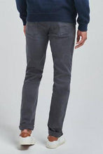 Load image into Gallery viewer, Navy Slim Fit Garment Dyed Jeans With Stretch - Allsport
