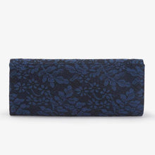 Load image into Gallery viewer, Navy Lace Clutch Bag - Allsport
