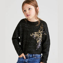 Load image into Gallery viewer, Sequin Star Jumper (3-12yrs) - Allsport
