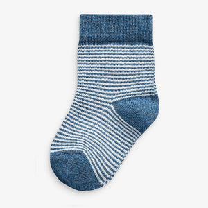 Blue Socks Five Pack (Younger) - Allsport