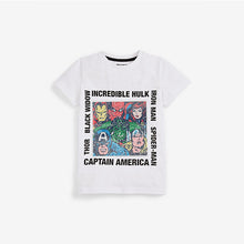 Load image into Gallery viewer, White Marvel Flippy Sequin License T-Shirt (3-12yrs) - Allsport
