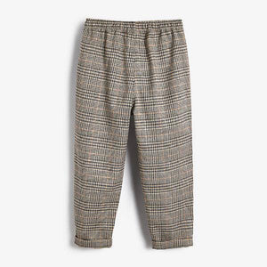 Natural Check Jogger Trousers (3-12yrs) - Allsport