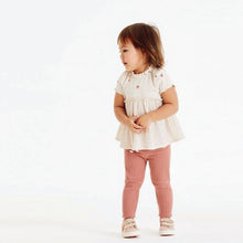 Load image into Gallery viewer, Pink Soft Rib Leggings (3mths-6yrs) - Allsport
