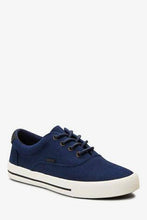 Load image into Gallery viewer, Oxford Lace-Up  Navy Shoes - Allsport

