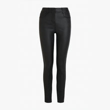 Load image into Gallery viewer, Black Coated Skinny Jeans
