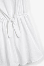 Load image into Gallery viewer, Ecru Jersey Broderie Sleeve Dress - Allsport
