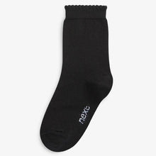 Load image into Gallery viewer, Black 5 Pack Ankle Socks - Allsport
