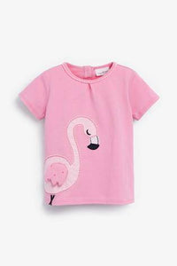 Pink Flamingo T-Shirt, Leggings And Headband Set  (up to 18 months) - Allsport