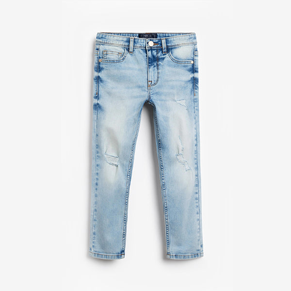 Denim Bleach Distressed Jeans (3-12yrs) - Allsport