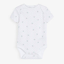 Load image into Gallery viewer, Pink Bunny Sleepsuit, Short Sleeve Bodysuit, Bib and Hat Set (0-9mths) - Allsport
