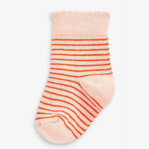 Red/Orange 4 Pack Character Socks (Younger) - Allsport