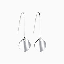 Load image into Gallery viewer, Silver Tone Pebble Pull Through Earrings - Allsport
