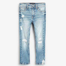 Load image into Gallery viewer, Blue Distressed Jean (3-12yrs) - Allsport

